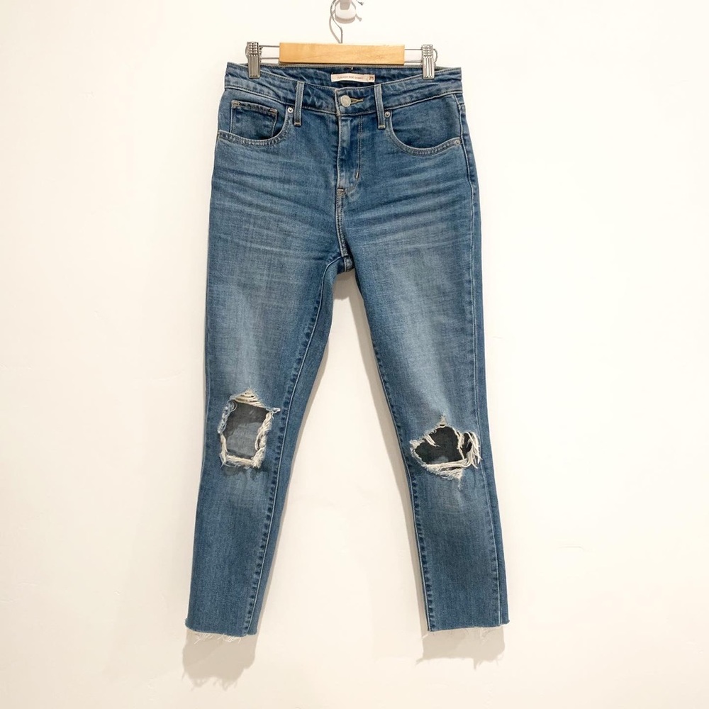 Levi’s 721 High Rise Skinny Crop, size 25